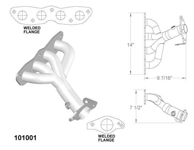 Exhaust Manifold OEM Industries 101001