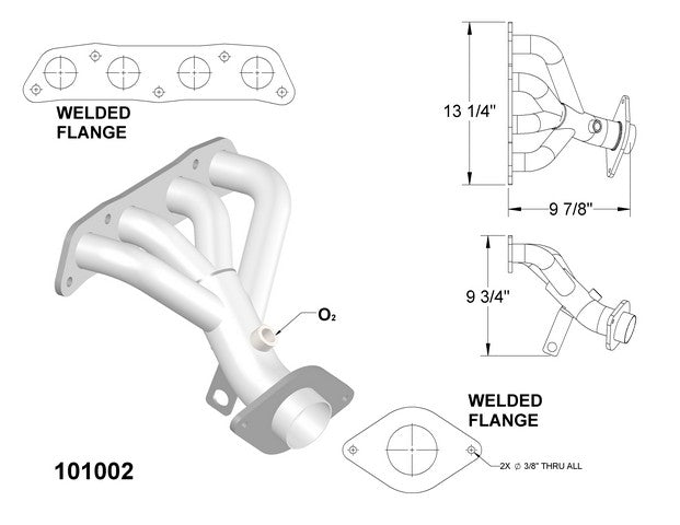 Exhaust Manifold OEM Industries 101002