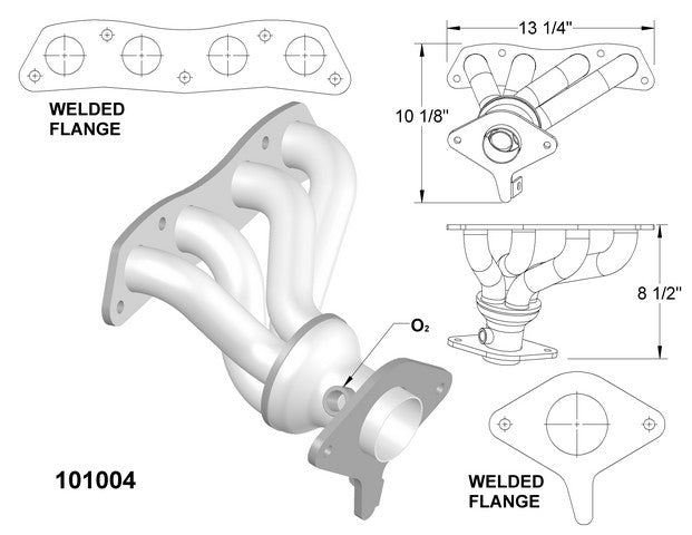 Exhaust Manifold OEM Industries 101004
