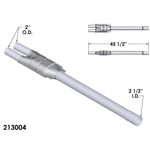 Catalytic Converter and Pipe Assembly OEM Industries 213004