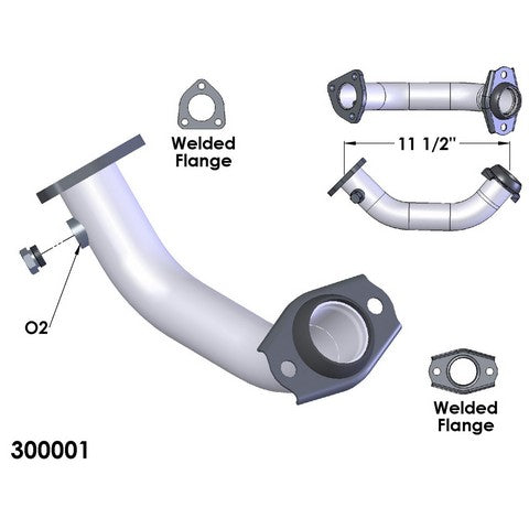 Exhaust Pipe OEM Industries 300001