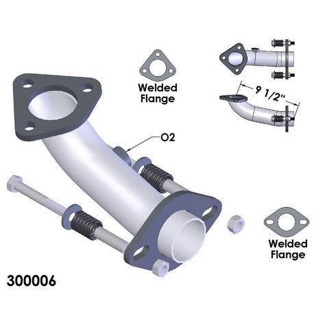 Exhaust Pipe OEM Industries 300006