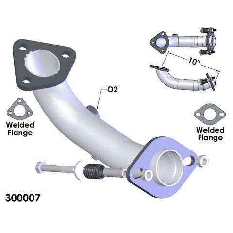 Exhaust Pipe OEM Industries 300007