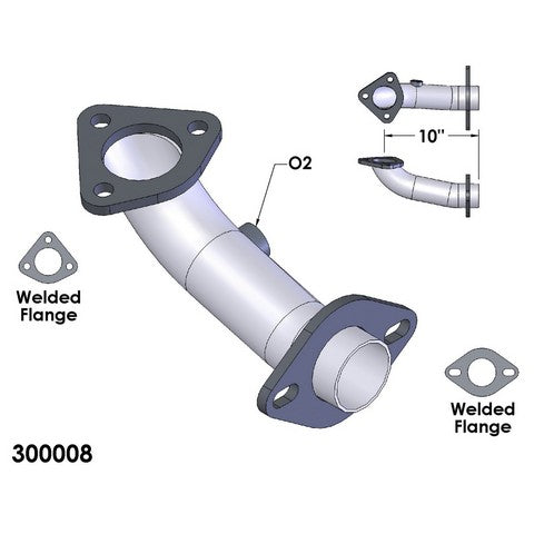 Exhaust Pipe OEM Industries 300008