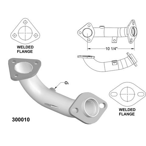 Exhaust Pipe OEM Industries 300010