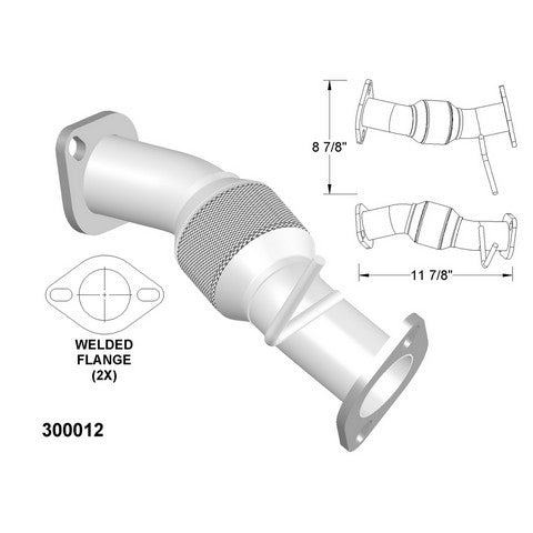 Exhaust Pipe OEM Industries 300012