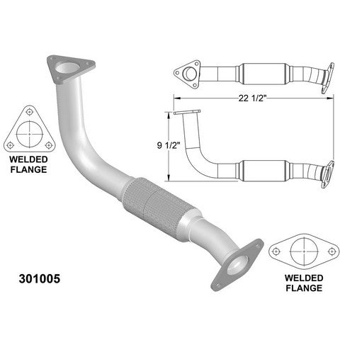 Exhaust Pipe OEM Industries 301005