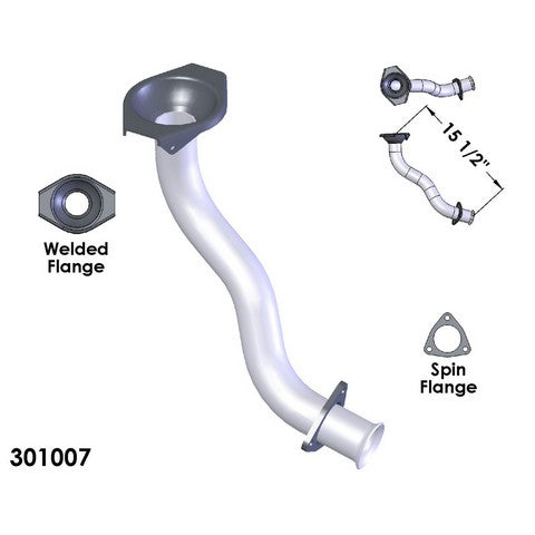 Exhaust Pipe OEM Industries 301007