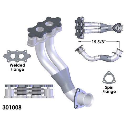 Exhaust Pipe OEM Industries 301008