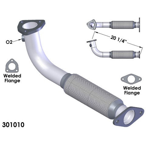 Exhaust Pipe OEM Industries 301010
