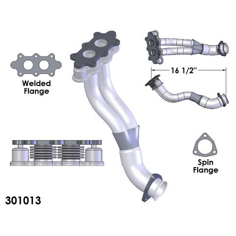 Exhaust Pipe OEM Industries 301013