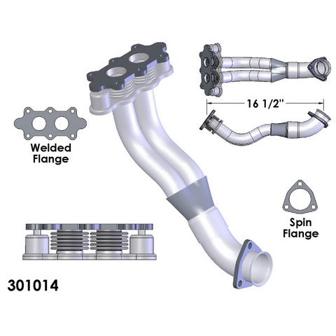 Exhaust Pipe OEM Industries 301014