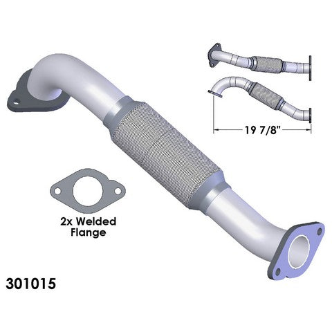 Exhaust Pipe OEM Industries 301015