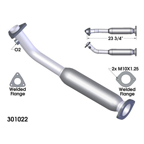 Exhaust Pipe OEM Industries 301022