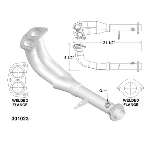 Exhaust Pipe OEM Industries 301023