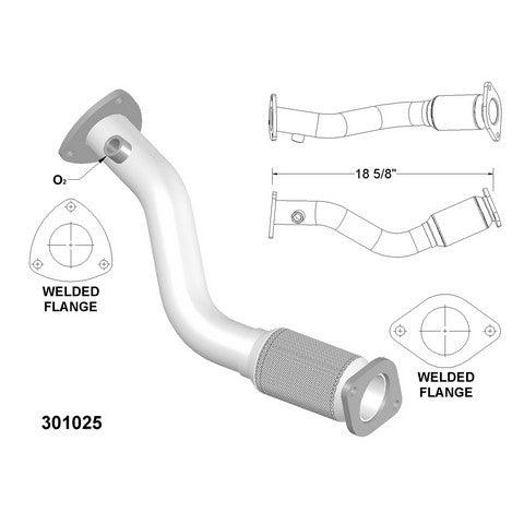 Exhaust Pipe OEM Industries 301025