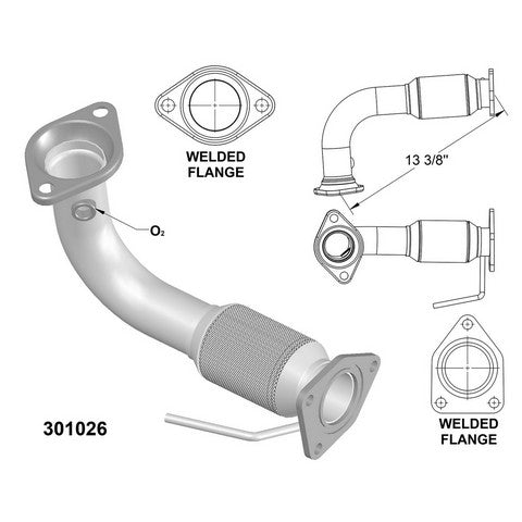 Exhaust Pipe OEM Industries 301026