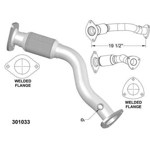 Exhaust Pipe OEM Industries 301033