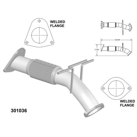 Exhaust Pipe OEM Industries 301036