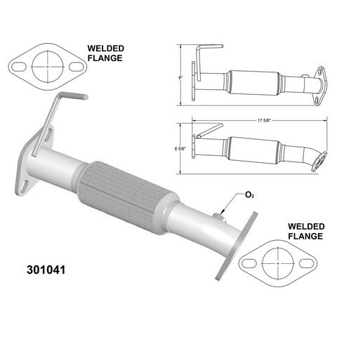 Exhaust Pipe OEM Industries 301041