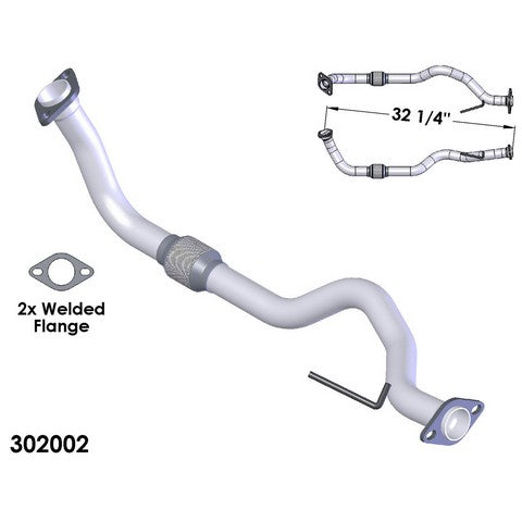 Exhaust Pipe OEM Industries 302002