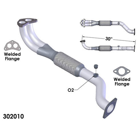 Exhaust Pipe OEM Industries 302010