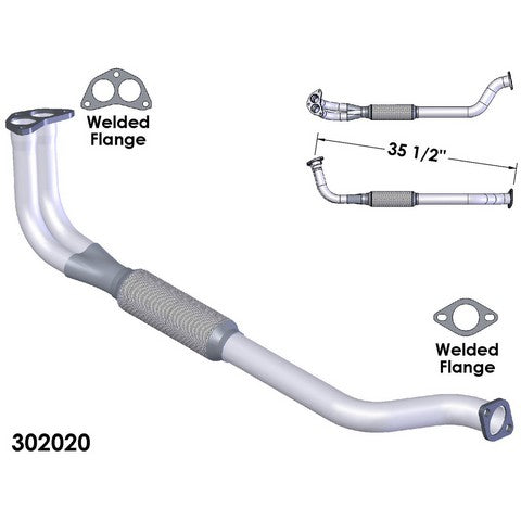 Exhaust Pipe OEM Industries 302020