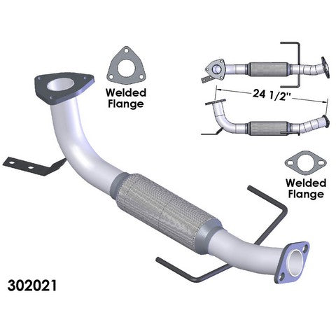 Exhaust Pipe OEM Industries 302021