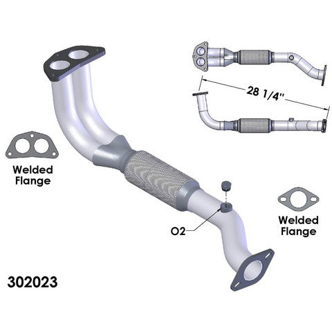 Exhaust Pipe OEM Industries 302023