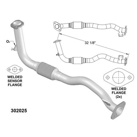 Exhaust Pipe OEM Industries 302025