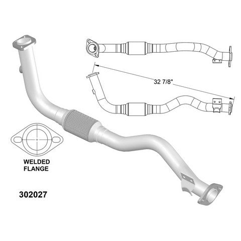 Exhaust Pipe OEM Industries 302027