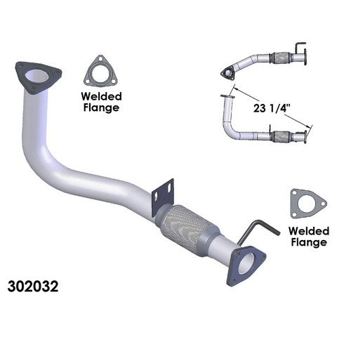 Exhaust Pipe OEM Industries 302032