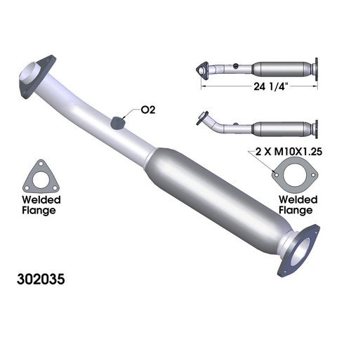 Exhaust Pipe OEM Industries 302035