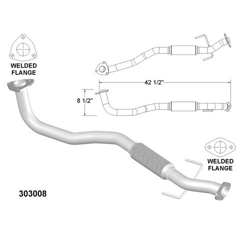 Exhaust Pipe OEM Industries 303008
