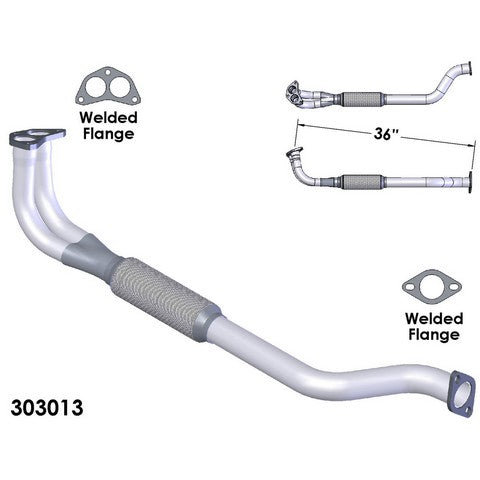 Exhaust Pipe OEM Industries 303013
