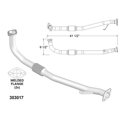 Exhaust Pipe OEM Industries 303017