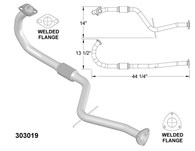Exhaust Pipe OEM Industries 303019