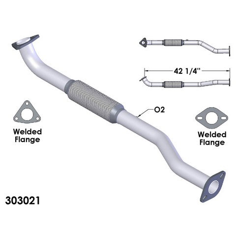 Exhaust Pipe OEM Industries 303021