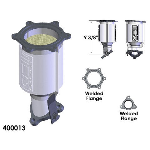 Catalytic Converter OEM Industries 400013