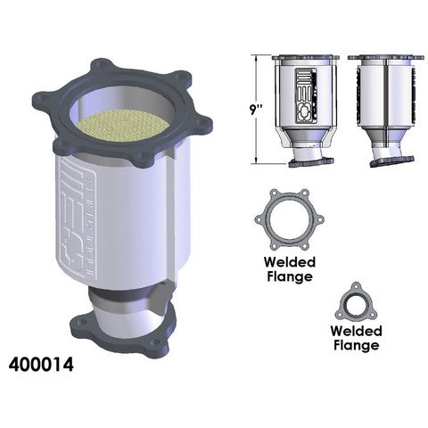 Catalytic Converter OEM Industries 400014