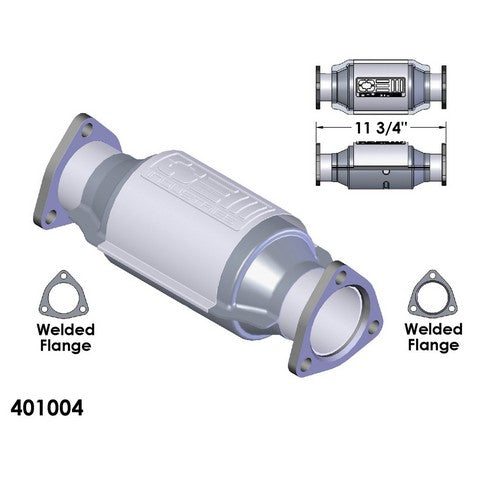 Catalytic Converter OEM Industries 401004