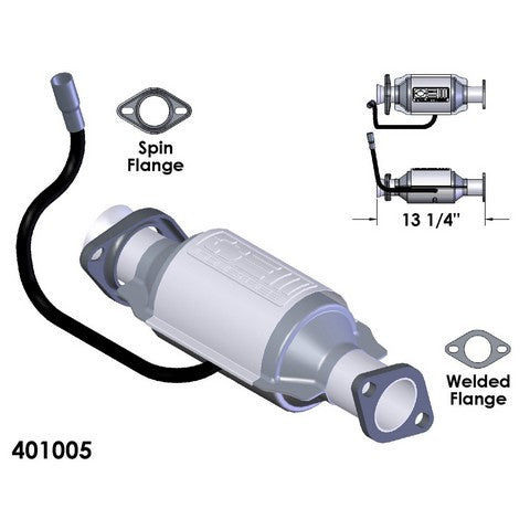 Catalytic Converter OEM Industries 401005