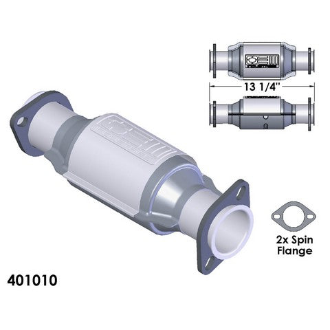 Catalytic Converter OEM Industries 401010