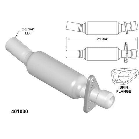 Catalytic Converter OEM Industries 401030