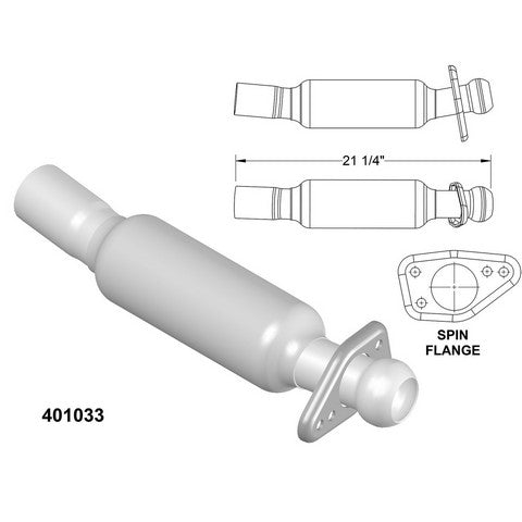 Catalytic Converter OEM Industries 401033