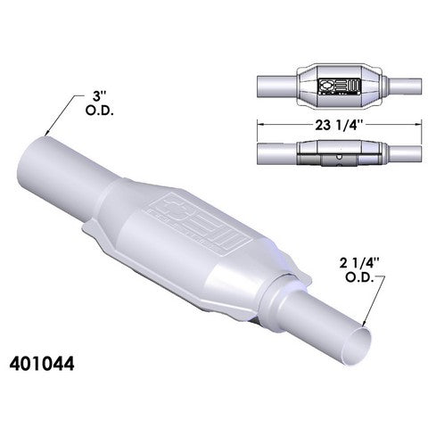 Catalytic Converter OEM Industries 401044