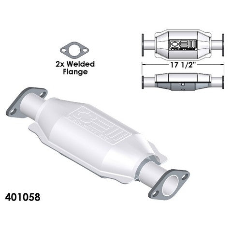 Catalytic Converter OEM Industries 401058