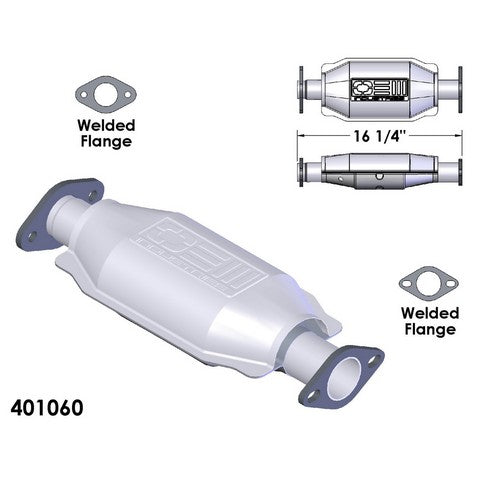 Catalytic Converter OEM Industries 401060