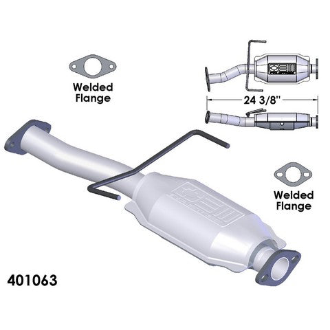 Catalytic Converter OEM Industries 401063