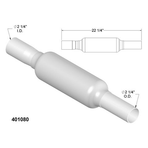 Catalytic Converter OEM Industries 401080